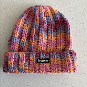 Supreme Crochet Beanie, One Size